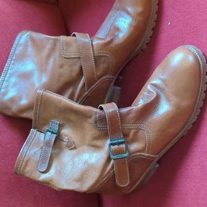 Michael Kors leather boots